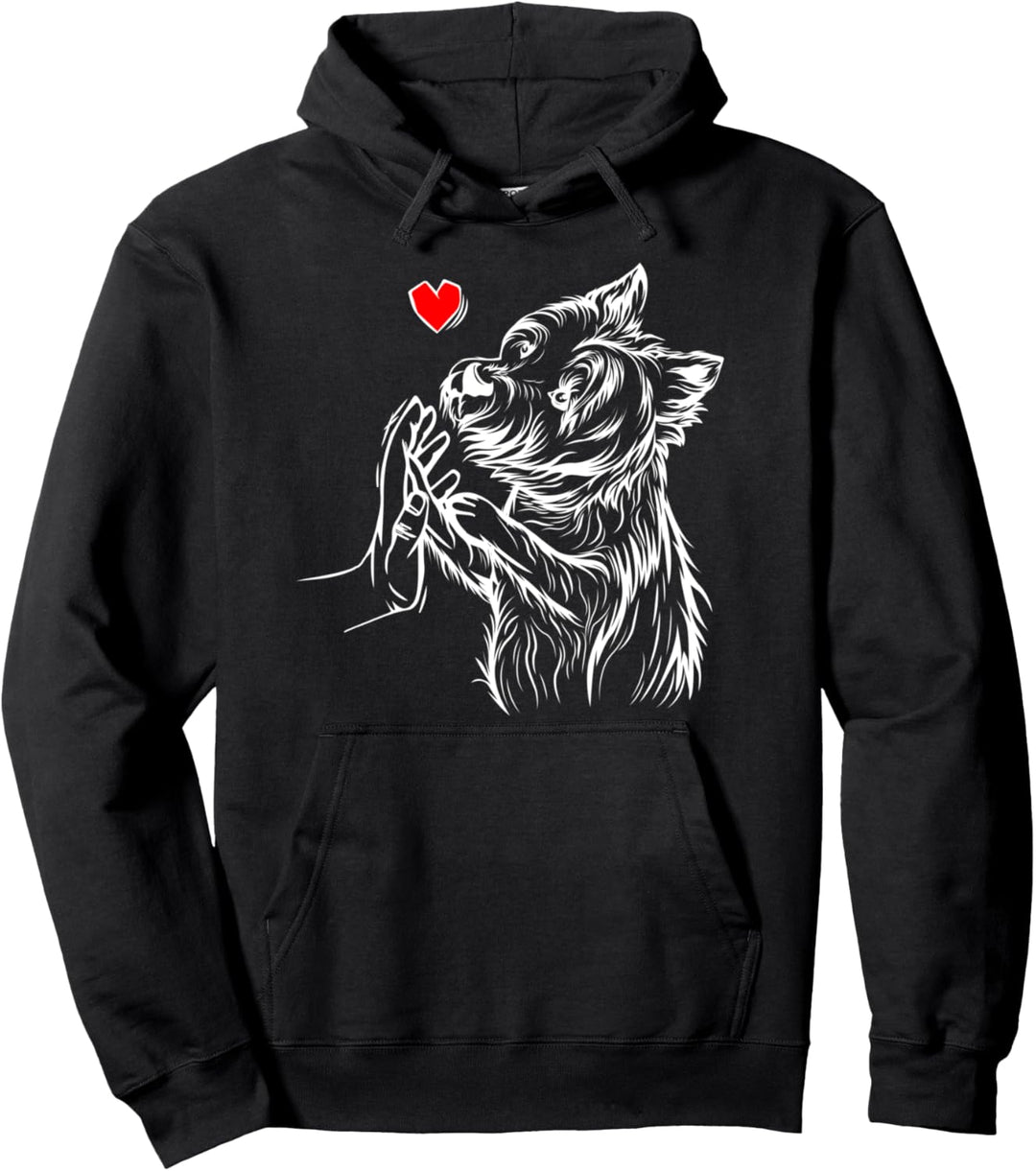 West Highland White Terrier Liebe Hundehalter Geschenkidee Pullover Hoodie