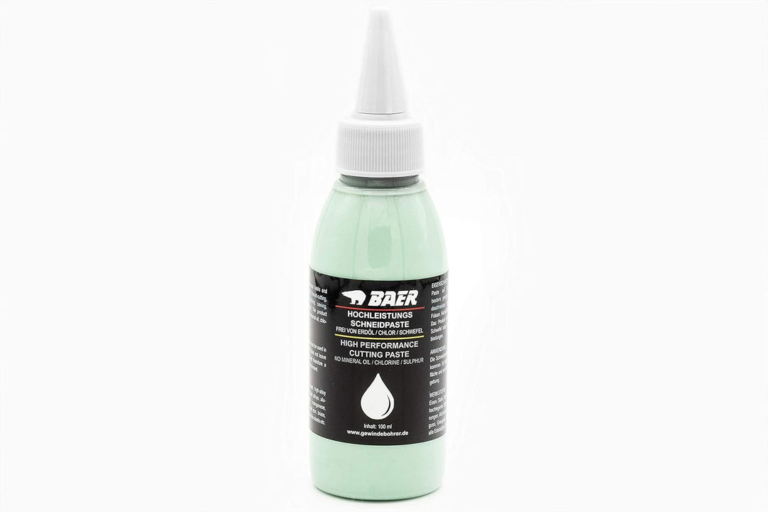 BAER Gewindeschneider Set HSS inklusive Bohrpaste: Gewindeschneider Satz - Kernlochbohrer - Windeise