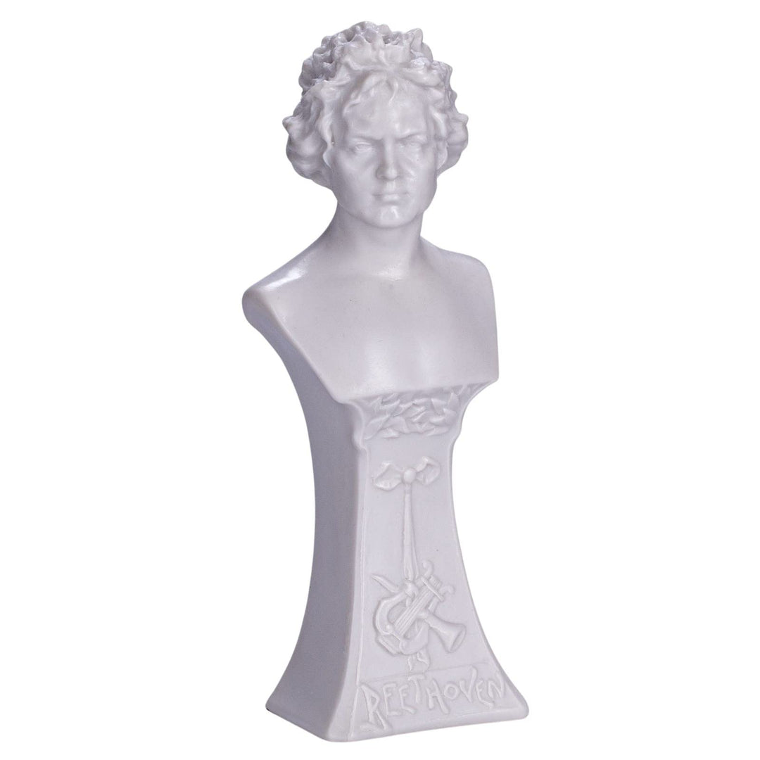 danila-souvenirs Deutscher Komponist Ludwig Van Beethoven marmor Büste Statue Skulptur 17,5 cm