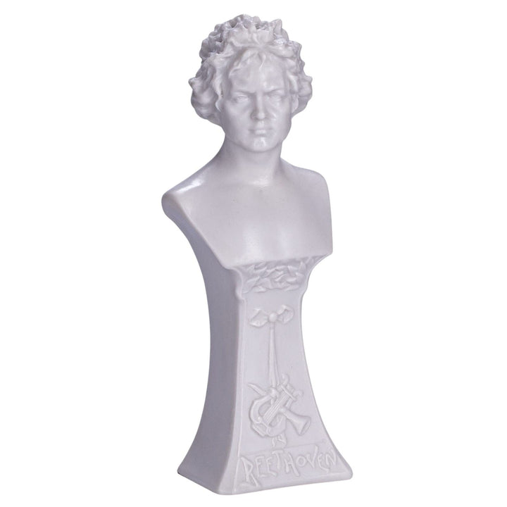 danila-souvenirs Deutscher Komponist Ludwig Van Beethoven marmor Büste Statue Skulptur 17,5 cm