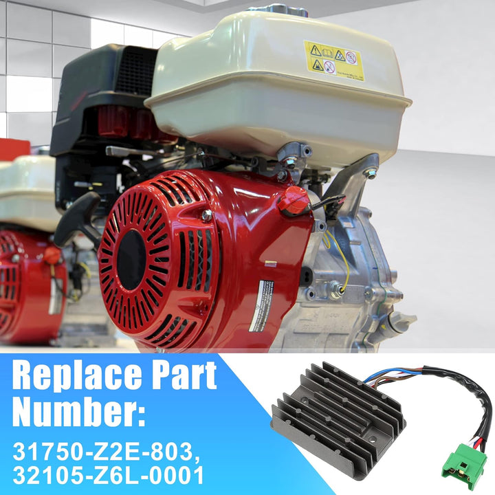 X AUTOHAUX 1 Stück Legierung Spannungsregler Gleichrichter 31750-Z2E-803 31750Z2E803