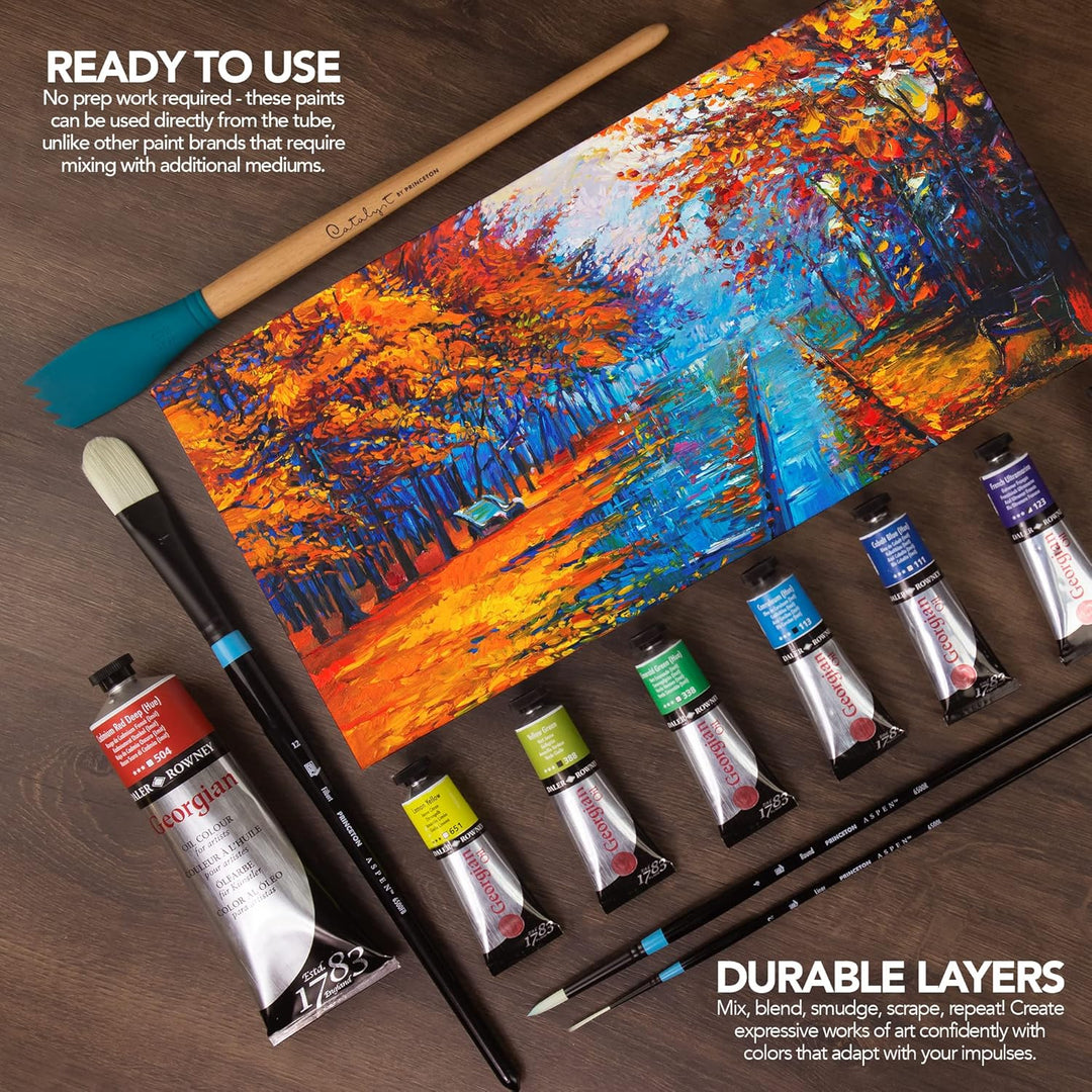 Georgian Oil Colour Colour 225 ml by DALER-ROWNEY - Raw Umber