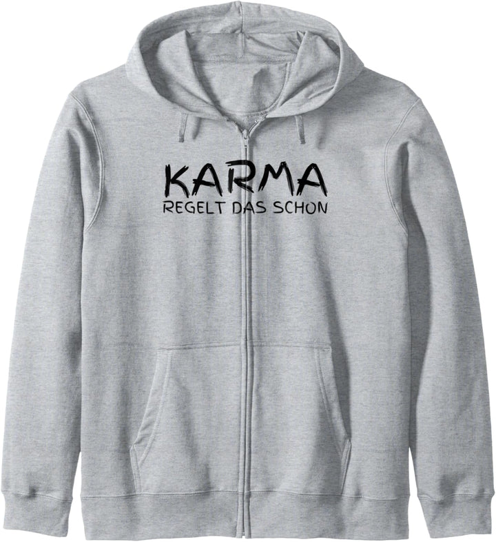 Karma Regelt Das Schon Kapuzenjacke