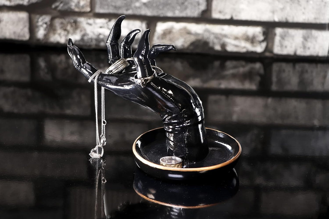 Nemesis Now Precious Protector Schmuckhalter, 18,2 cm, Schwarz