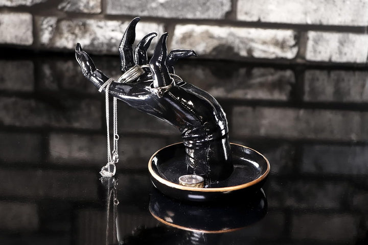 Nemesis Now Precious Protector Schmuckhalter, 18,2 cm, Schwarz