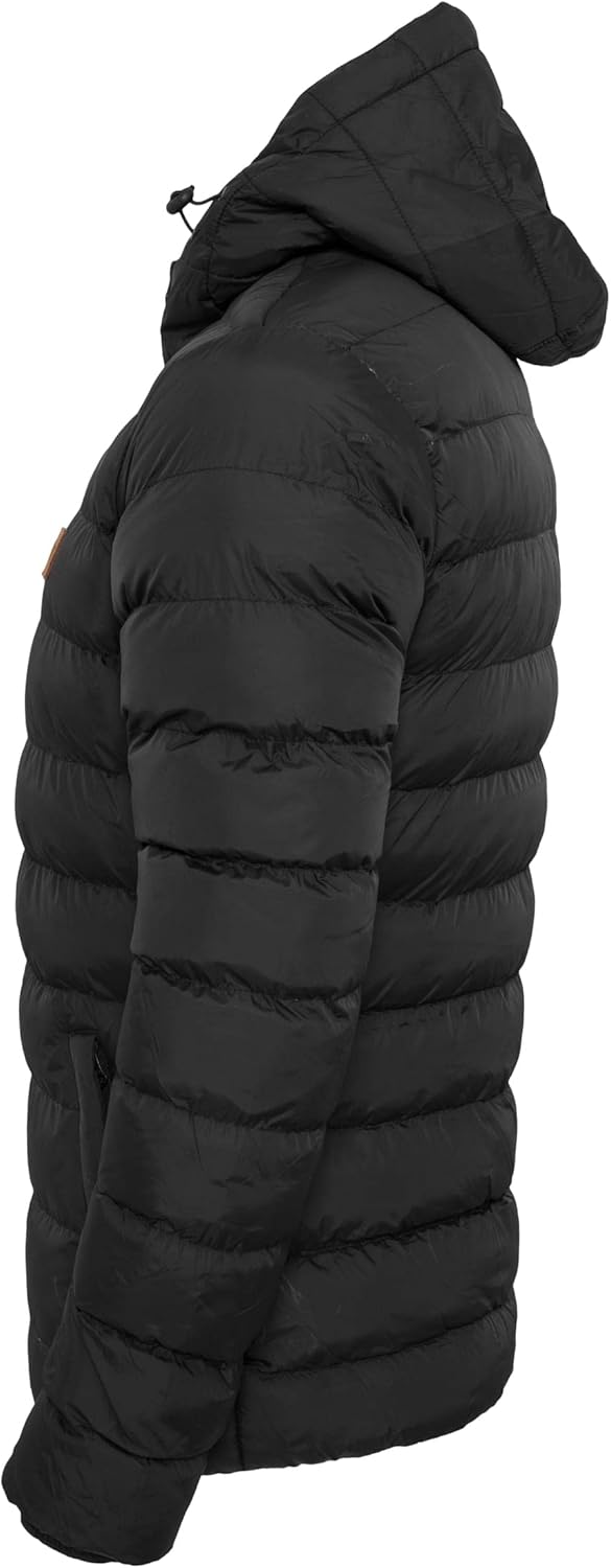 Urban Classics Herren Jacke Basic Bubble Jacket, Winterjacke für Männer mit Kapuze, in vielen Farben