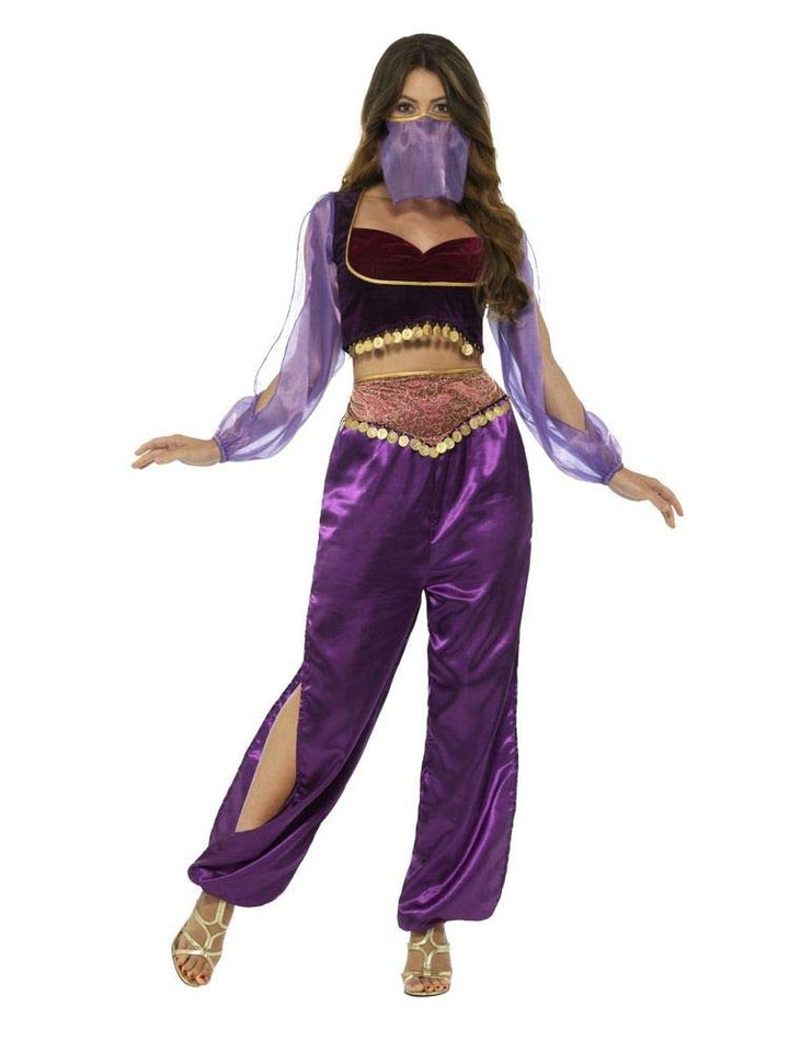 shoperama Arabische Prinzessin Haremsdame Bezaubernde Jeannie 1001 Nacht 3-tlg. Damen Kostüm Araberi