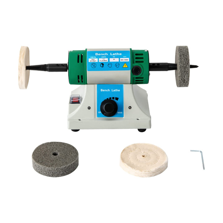 Poliermaschine für Schmuck, 220V 320W Poliermaschine Set, Einstellbare Polier- und Poliermaschine, D