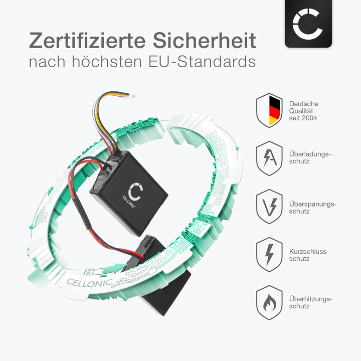 CELLONIC, Lautsprecherakku kompatibel mit Beats Pill 2, Pill 2.0, B0513 (750mAh, 7.4V) Ersatzakku Be