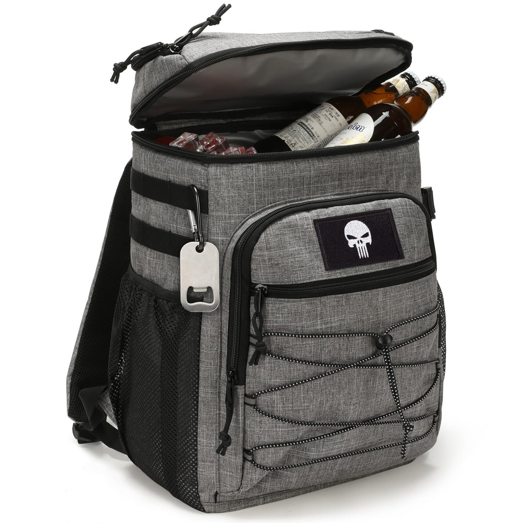 Taktischer Kühlrucksack – 25L Isolierter Rucksack, Auslaufsicher & Robust – Grosser Lunch-Rucksack,
