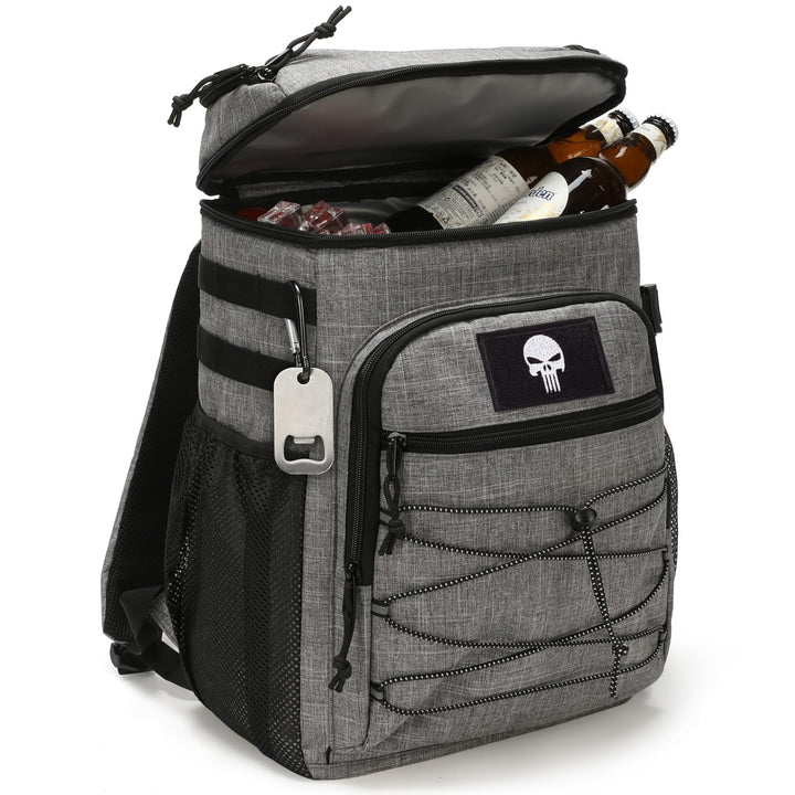 Taktischer Kühlrucksack – 25L Isolierter Rucksack, Auslaufsicher & Robust – Grosser Lunch-Rucksack,