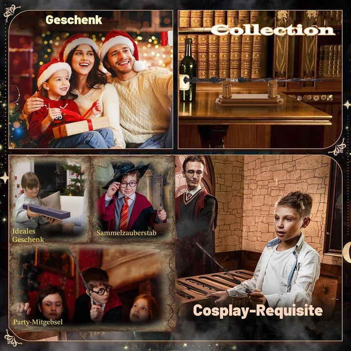 Zauberstab Harry Potter-Dumbledore Zauberstab aus Kunststoff Spielzeug Cosplay Props Fanartikel für