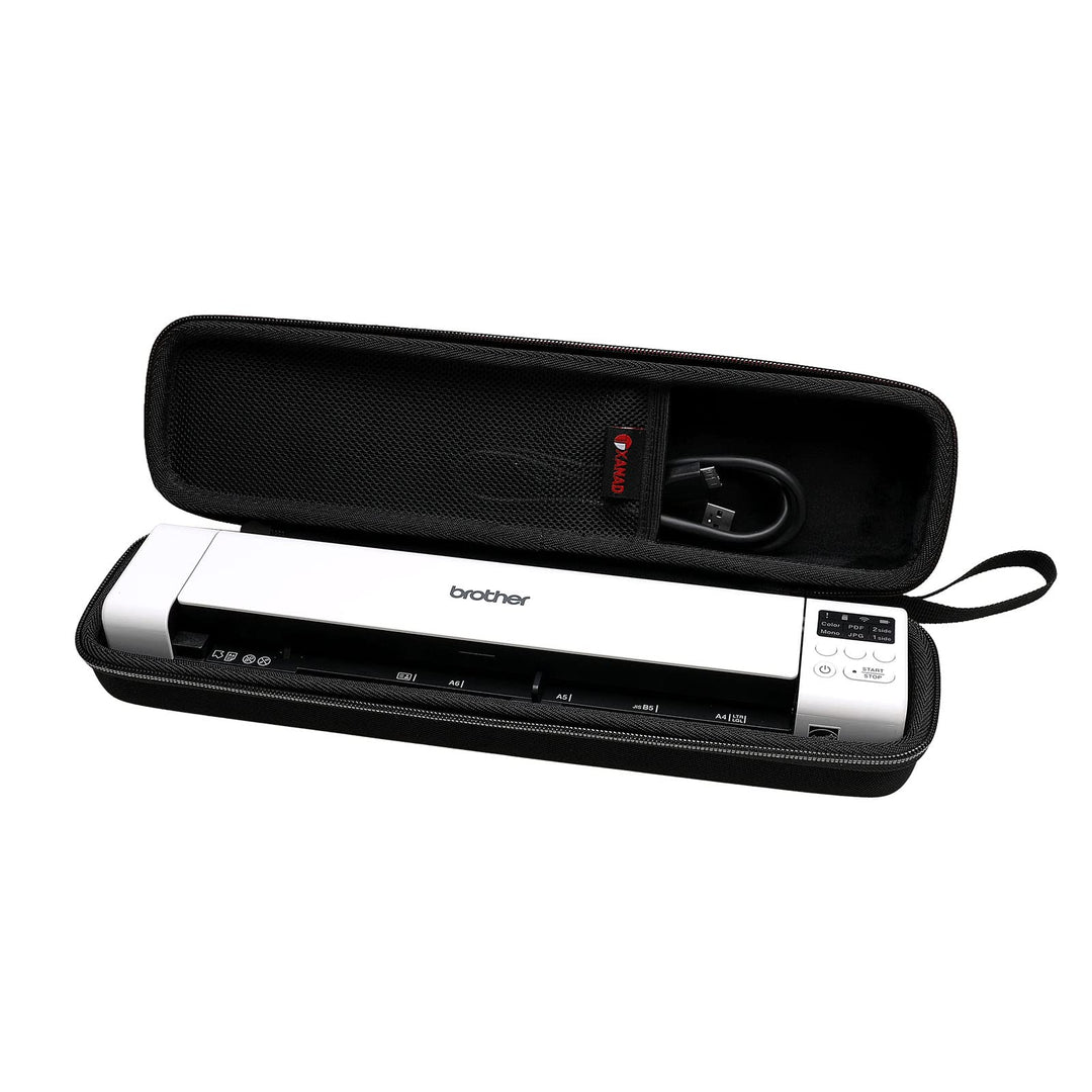 XANAD Tasche für Dokumentenscanner, kompatibel für Brother DS-640 / DS-740 / DS-940 Mobiler Scanner