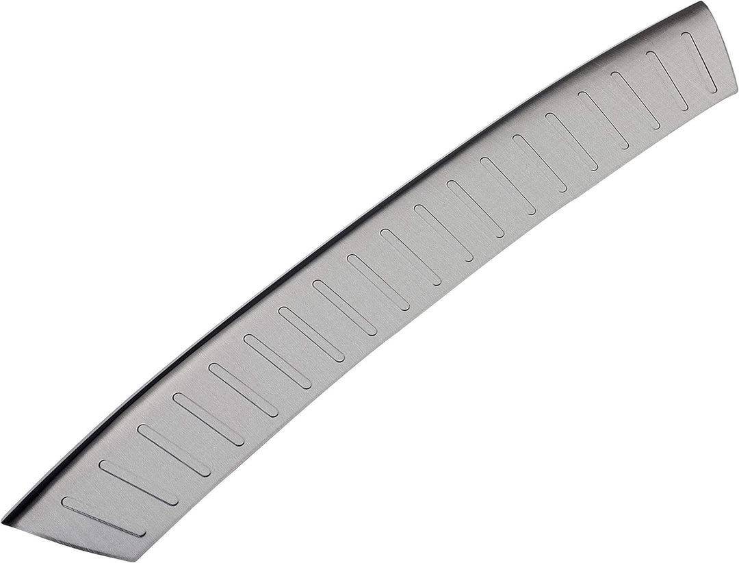 Avisa Schwarz Edelstahl Heckstossstangenschutz kompatibel mit Peugeot 508 II SW 2019- 'Ribs'