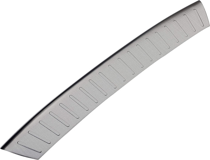 Avisa Schwarz Edelstahl Heckstossstangenschutz kompatibel mit Peugeot 508 II SW 2019- 'Ribs'