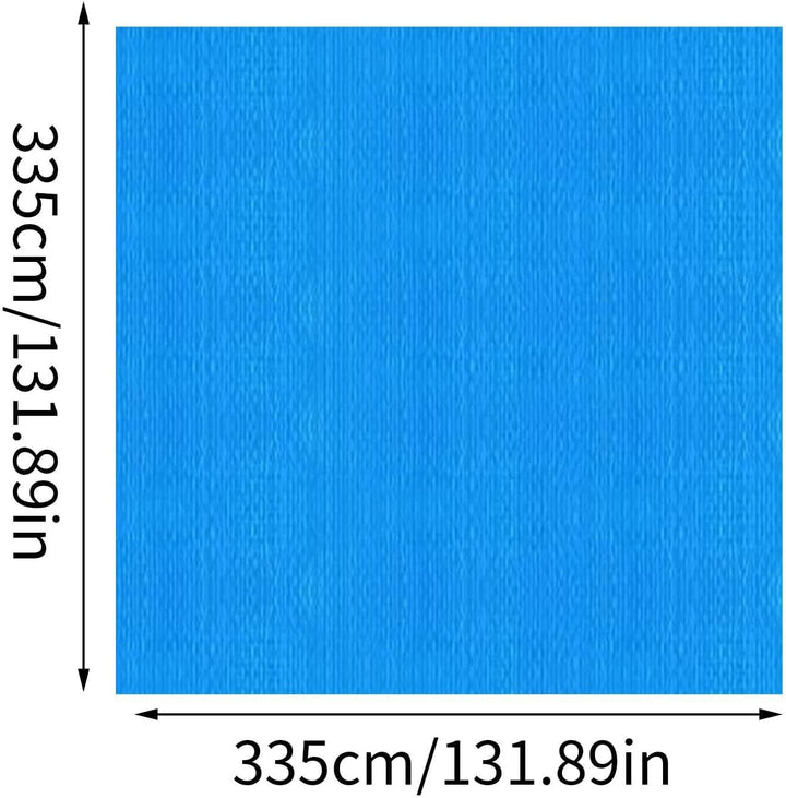 Pool-Pad, quadratisch, Ersatzplane, dicker Boden, Pool-Polsterung, für Terrassendielen, Gras, verhin