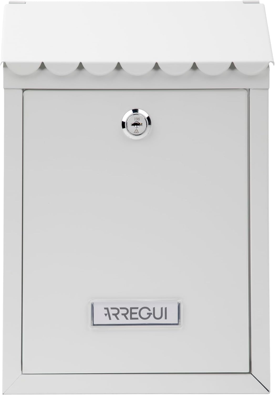 ARREGUI Civic E5721-C Briefkasten aus Verzinktem Stahl, Grösse S (DIN A5 Post), Wandbriefkasten für