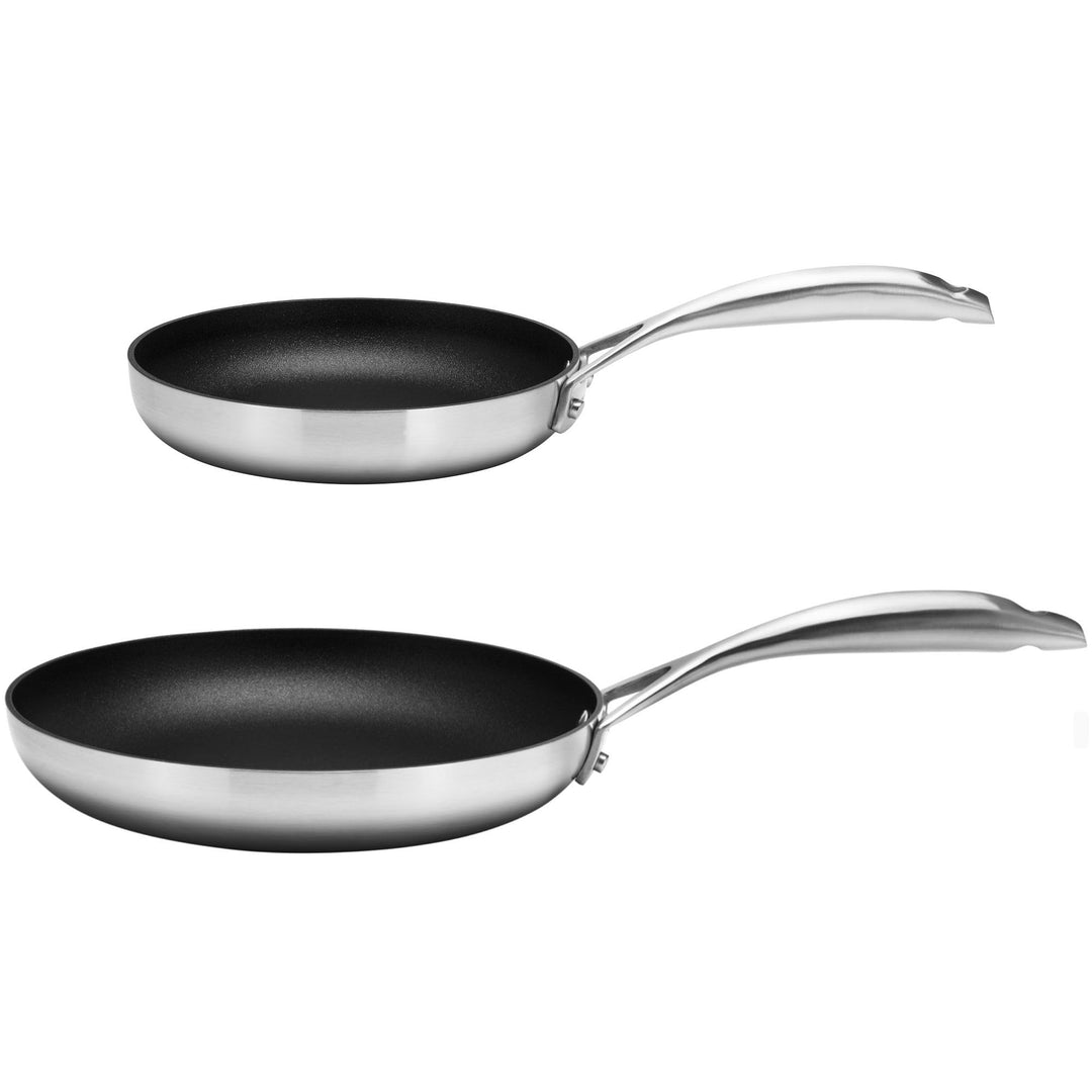 SCANPAN CS+ Pfannen-Set 2-tlg., 20+26 cm, Stratanium+, 5-Schicht, Edelstahl, 20+26 cm