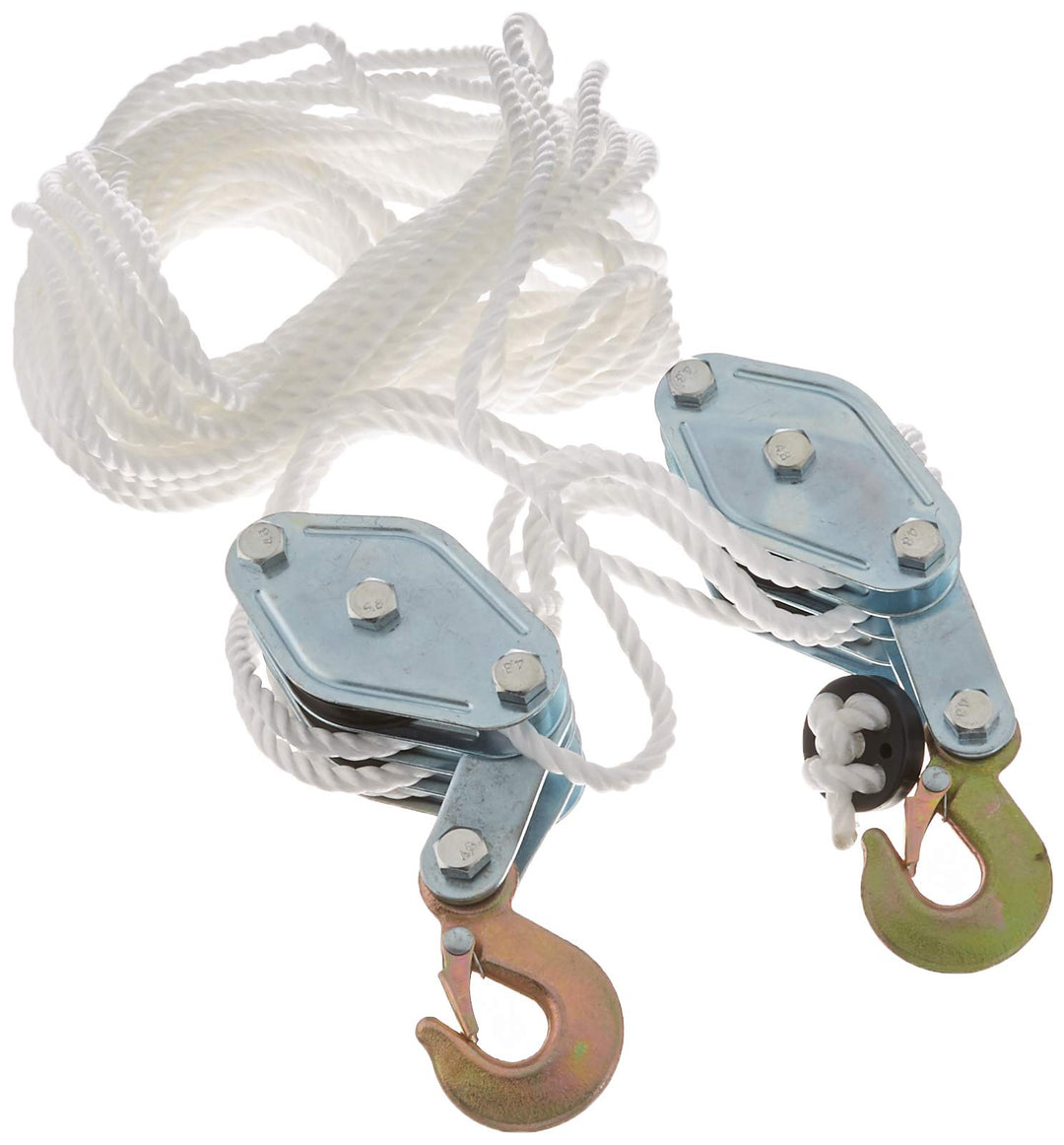 Generic Rope Pulley Block and Tackle Hoist by samcomorg
