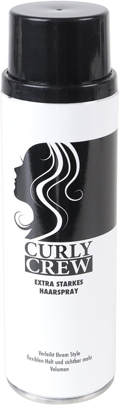 plasticfantastic Dosensafe Haarspray Curly Crew 24 x 6,5 cm, Schaumstoff, Weiss, Curly Crew