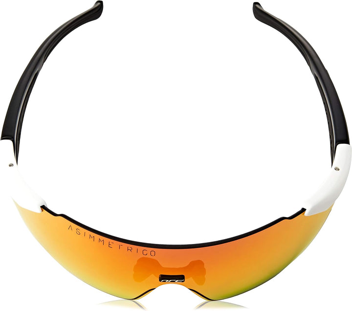 NRC Schwarze Brille Xy.Alpe D'Huez Weiss Unisex Erwachsene, Einheitsgrösse