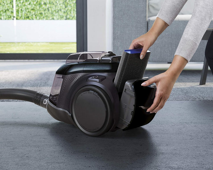 AEG LX9-3-STM Staubsauger ohne Beutel (3D Filter-System, 650 Watt, inkl. Zusatzdüsen, XL-Räder, leic