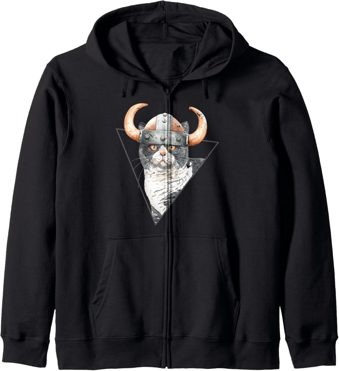 Viking Kitty Cat Kapuzenjacke