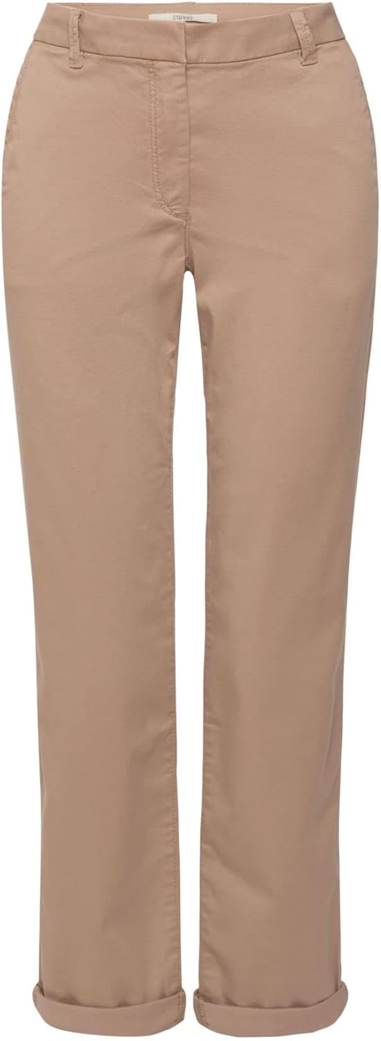 ESPRIT Damen Hose 32W / 32L 240/Taupe, 32W / 28L