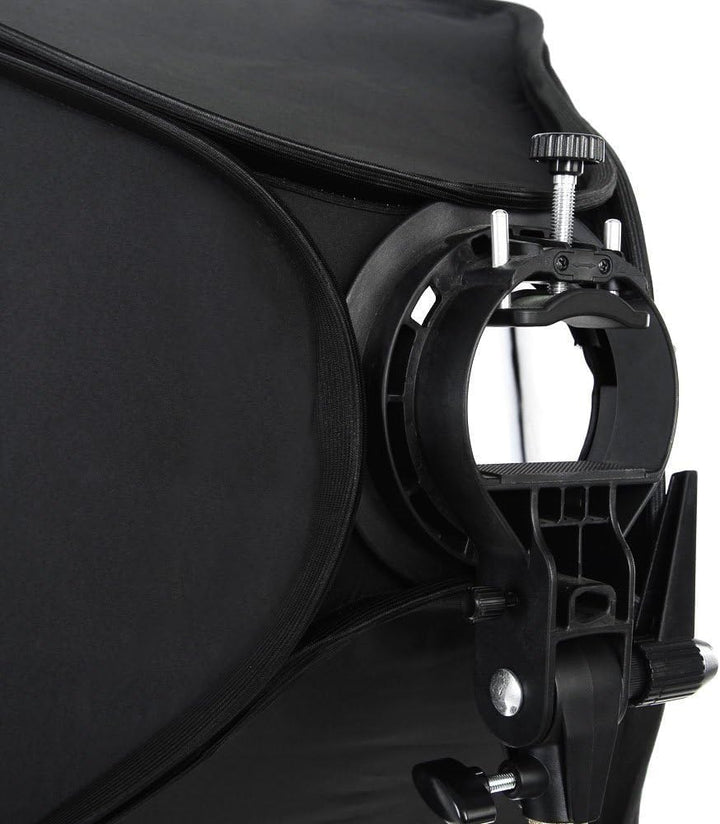 Godox Softbox 80 x 80 cm Kit mit S-Typ Speedlite Halterung und Tragetasche, Faltbare Godox Softbox 8