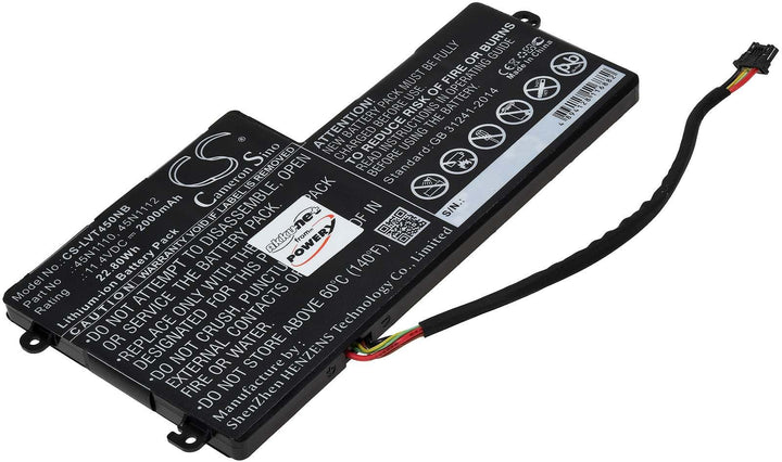 Akku für Laptop Lenovo ThinkPad X250, 11,4V, Li-Ion
