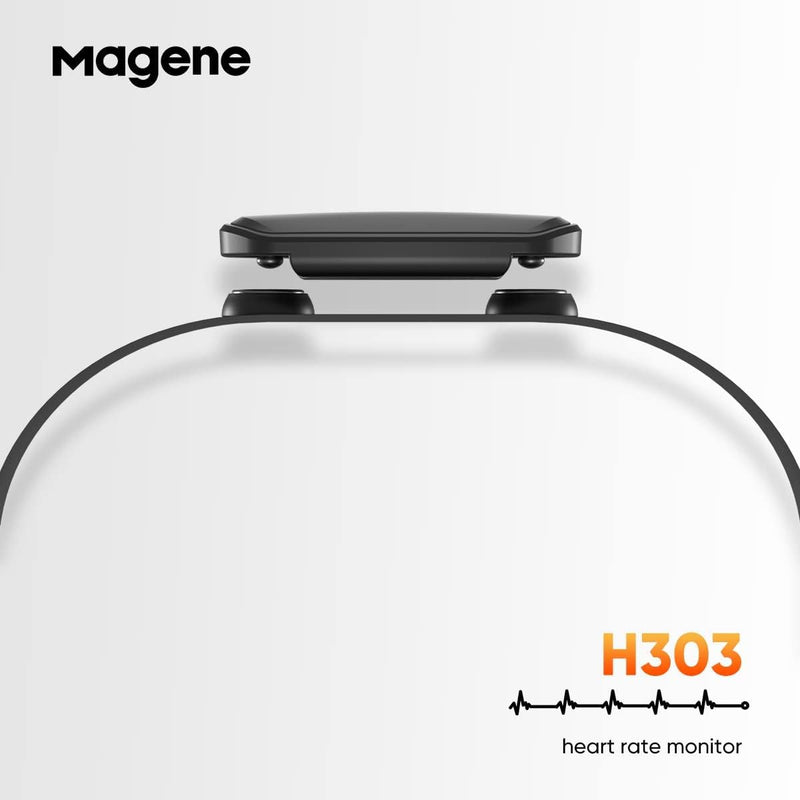 Magene H303 Pulsmesser Brustgurt HRM Fitness Tracker IP67 wasserdichte Unterstützung Bluetooth 4.2 u