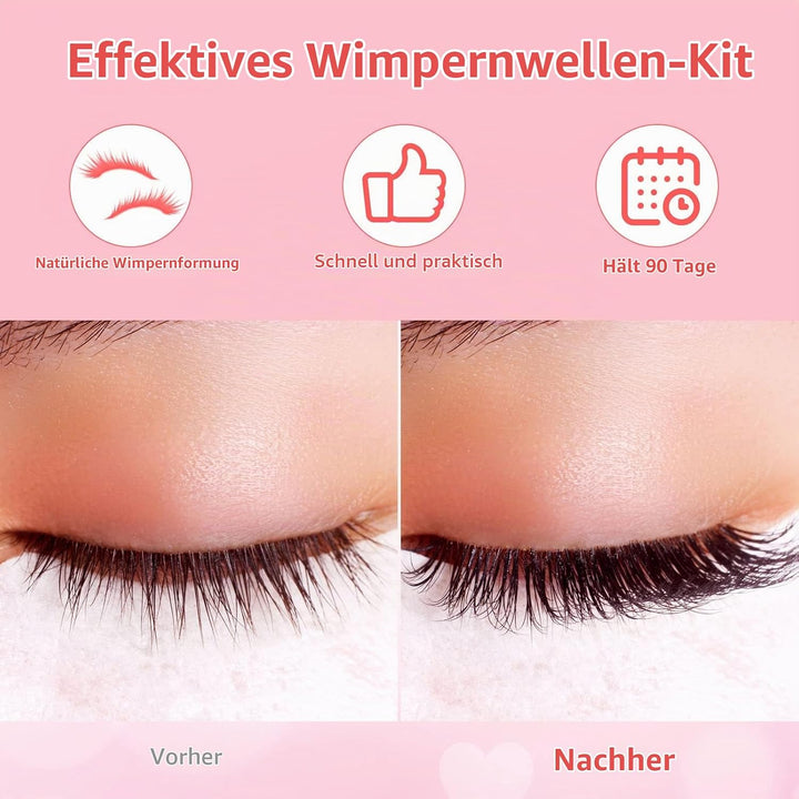 Bestauty Wimpernlifting Set, 2024 Aktualisiertes Lash Lift Kit, Wimpernwelle Lash Lifting Set, Profe