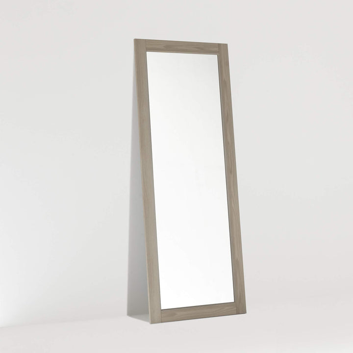 ARHome Bodenspiegel, 160 x 60 cm, Esche Creme, Wandspiegel, Made in Italy Creme Esche 160 x 60, Crem
