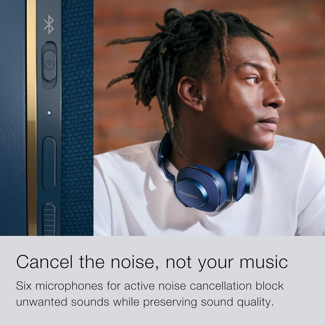 Bowers &amp; Wilkins Px7 S2 Bluetooth Noise Canceling Headphones, Wireless, Qualcomm aptX™ Adaptive &amp; Fa