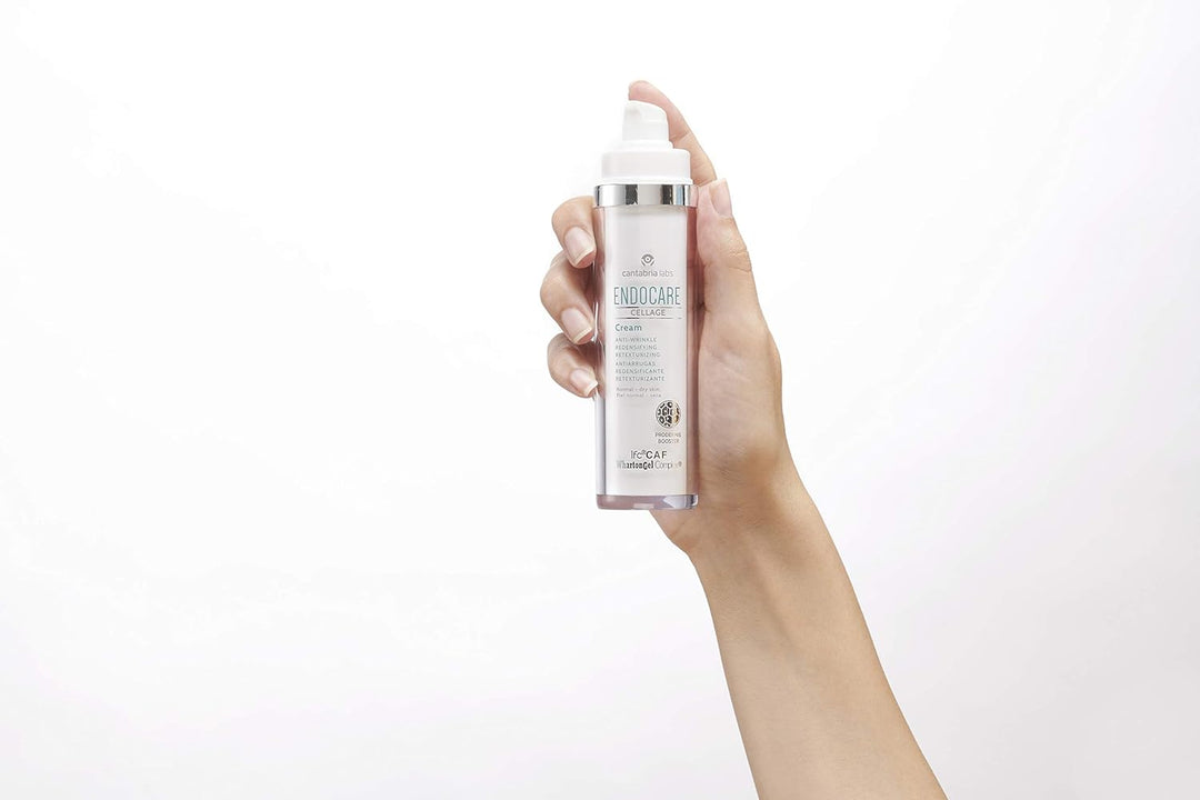 Endocare Cellage - Crema Antiarrugas, Antiedad, Redensificante, Retexturizante y Nutritiva, con Ácid