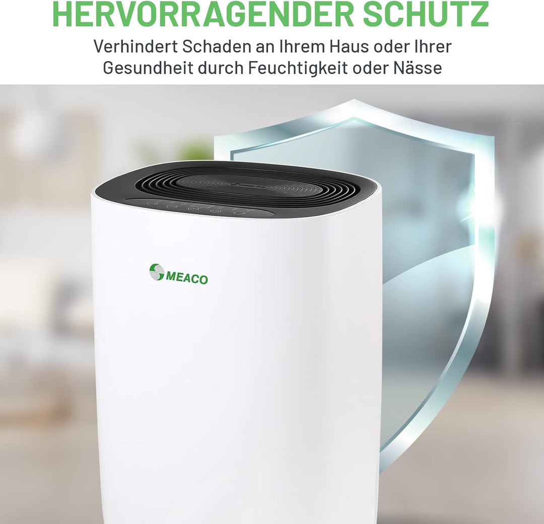 Meaco MeacoDry 12LB Luftentfeuchter, 165 W, 240 V, Schwarz, 12L, Schwarz