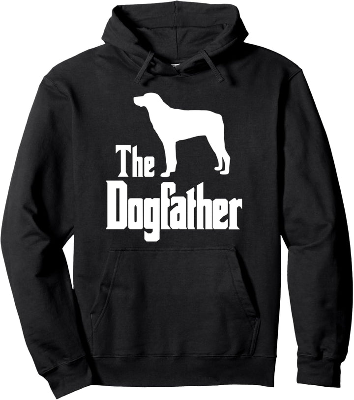 The Dogfather - Hund, Geschenk, lustiges Leopard Hound Pullover Hoodie