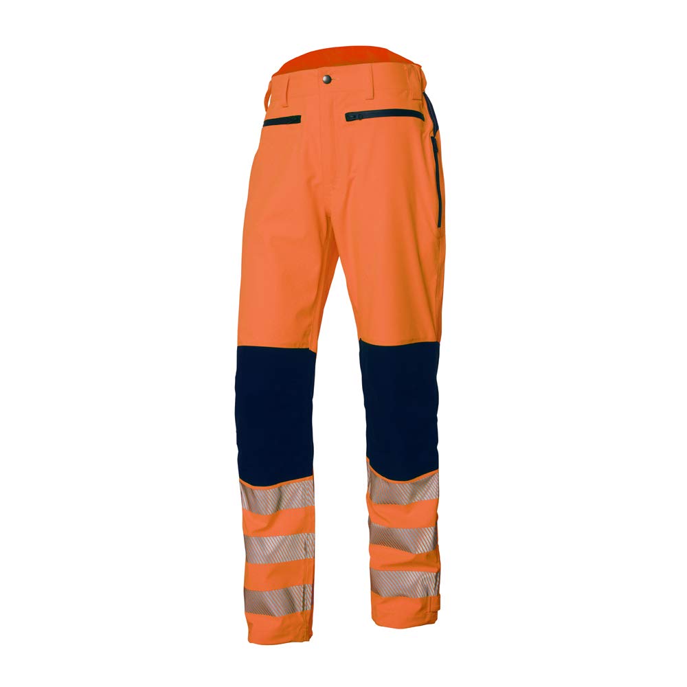 Top Swede 6818-20-05 Modell 6818 Hi Vis Wind Und Wasserdichte Muschelhosen, Orange, Grösse M