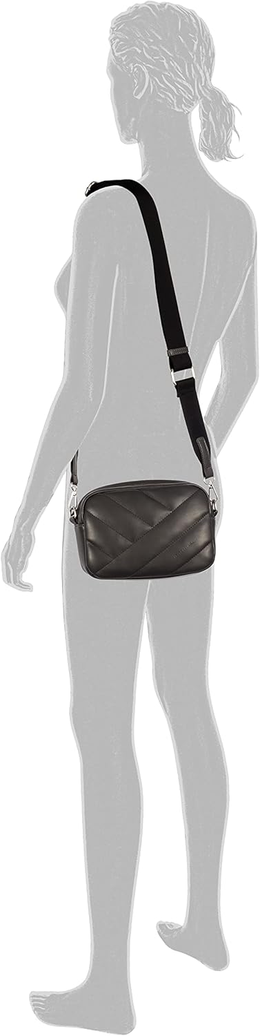 TOM TAILOR Damen Bags Yana Umhängetasche Handtasche Mittelgross Silber, Dark Grey