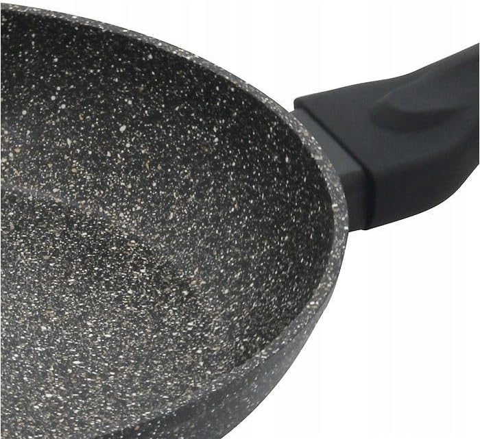 Klausberg Pfannenset mit Granit Beschichtung Pfanne Induktion Marmo Gold KB-7290