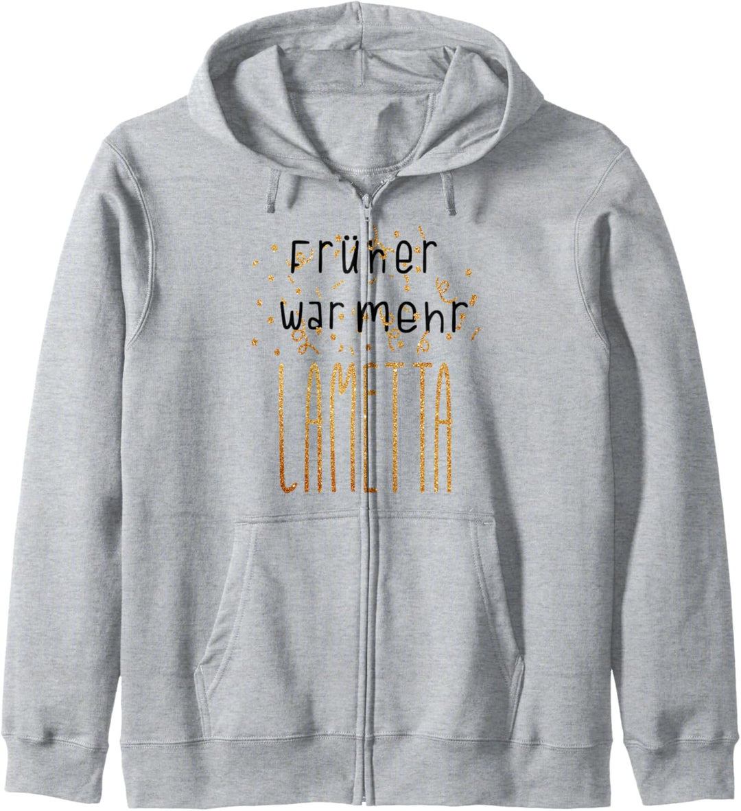 Weihnachten Früher war mehr Lametta Xmas Weihnachtsfeier Kapuzenjacke