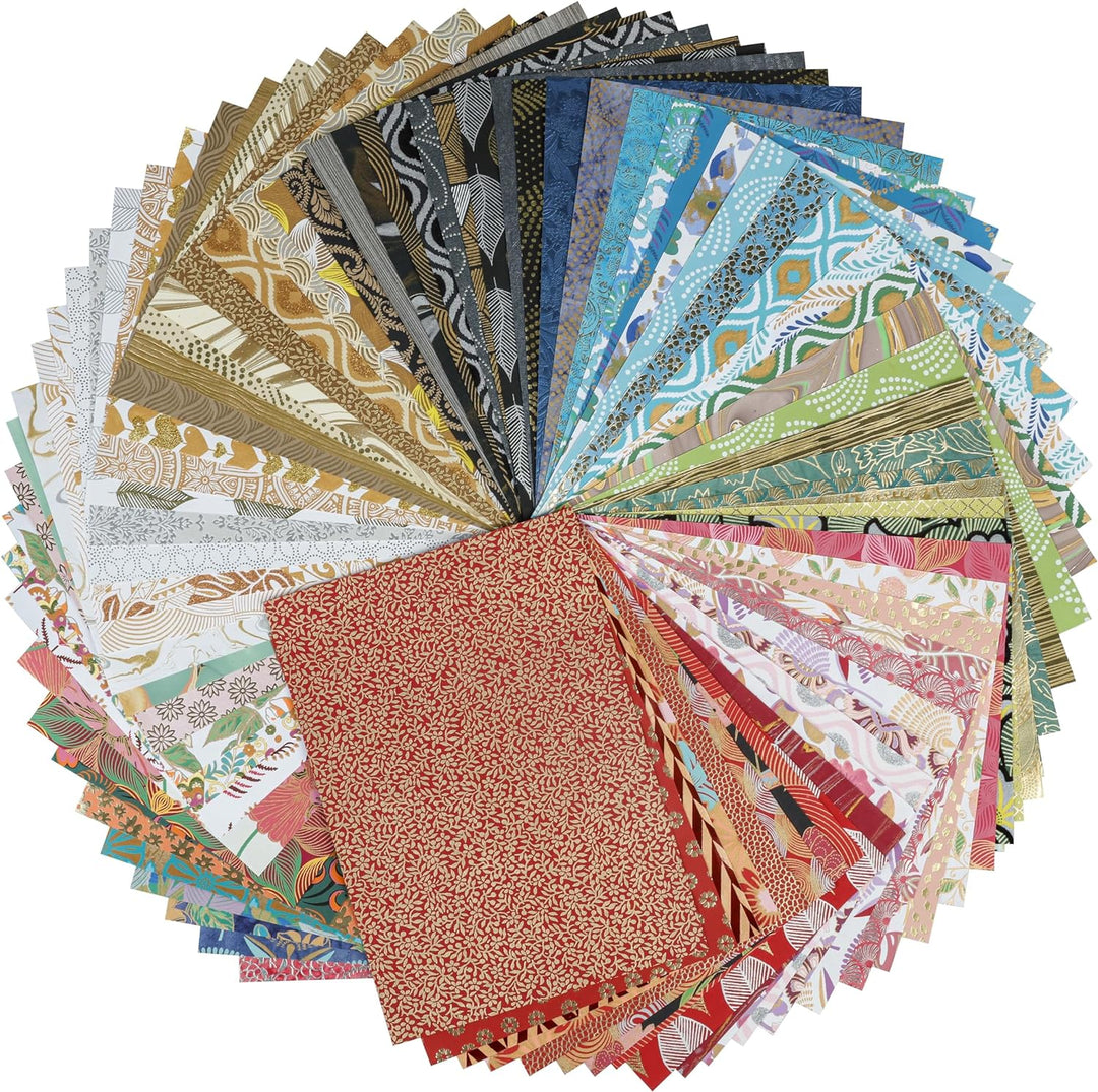 Clairefontaine 95218C Block kopfseitig verleimt mit 80 Bögen Papier aus aller Welt (DIN A4, 21 x 29,