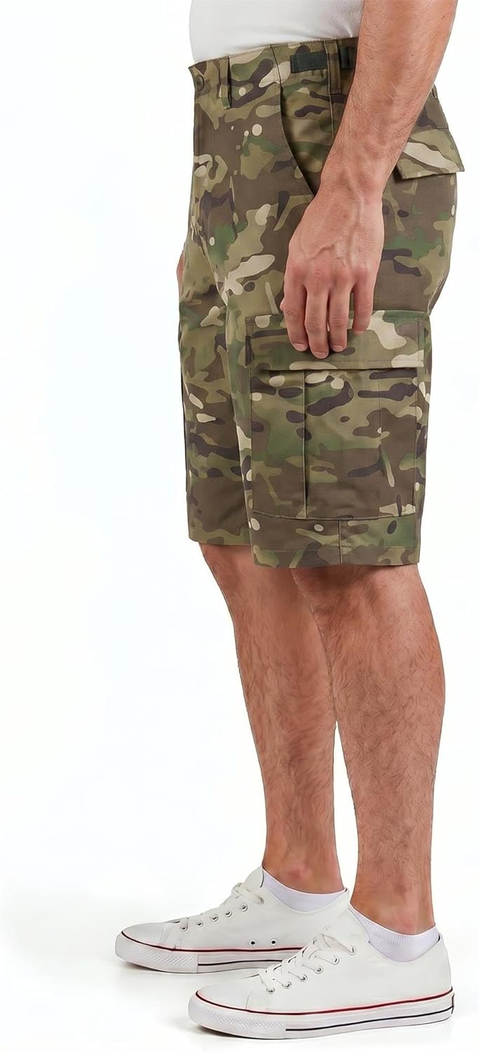 normani US Army Ranger Cargo Bermuda, S Tactical Camo