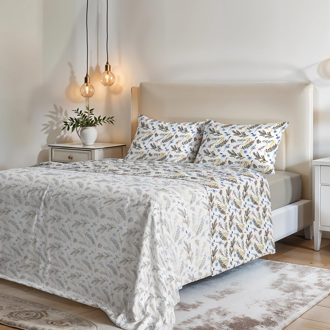 Italian Bed Linen MB Home Italy “Fantasy” Bettwäsche-Set, Provenza, Doppelbett Provenza Doppelbett,