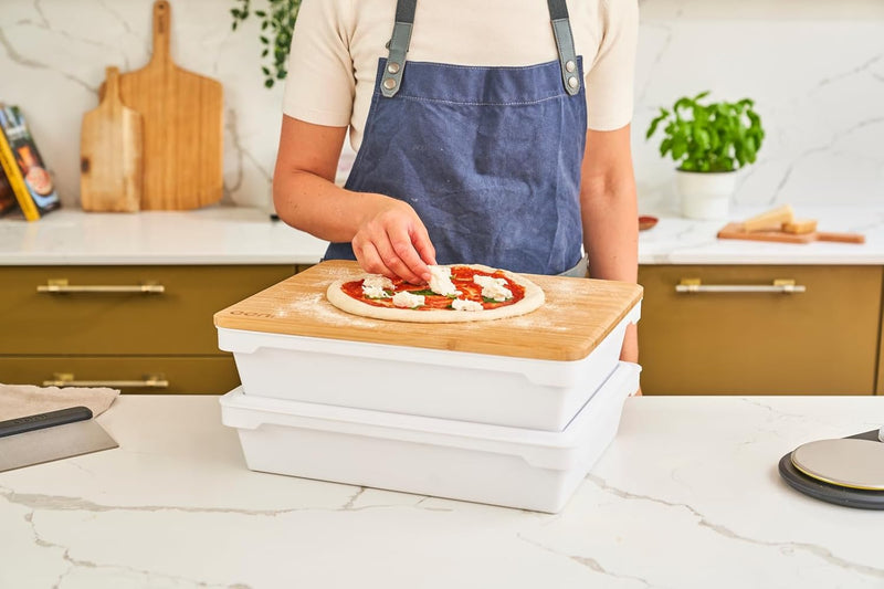 Ooni Pizzaiolo Kochschürze - Schürze für Männer & Frauen als Ooni Pizza Ofen Zubehör - Strapazierfäh