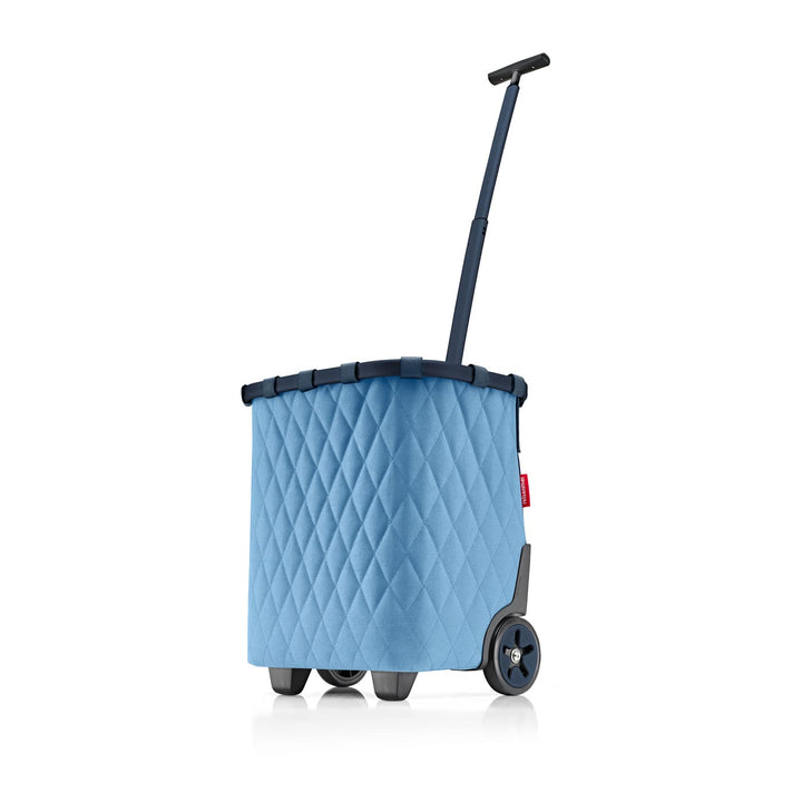 reisenthel carrycruiser Tragbarer Einkaufstrolley mit stabilem Aluminiumrahmen, Schultergurt und her