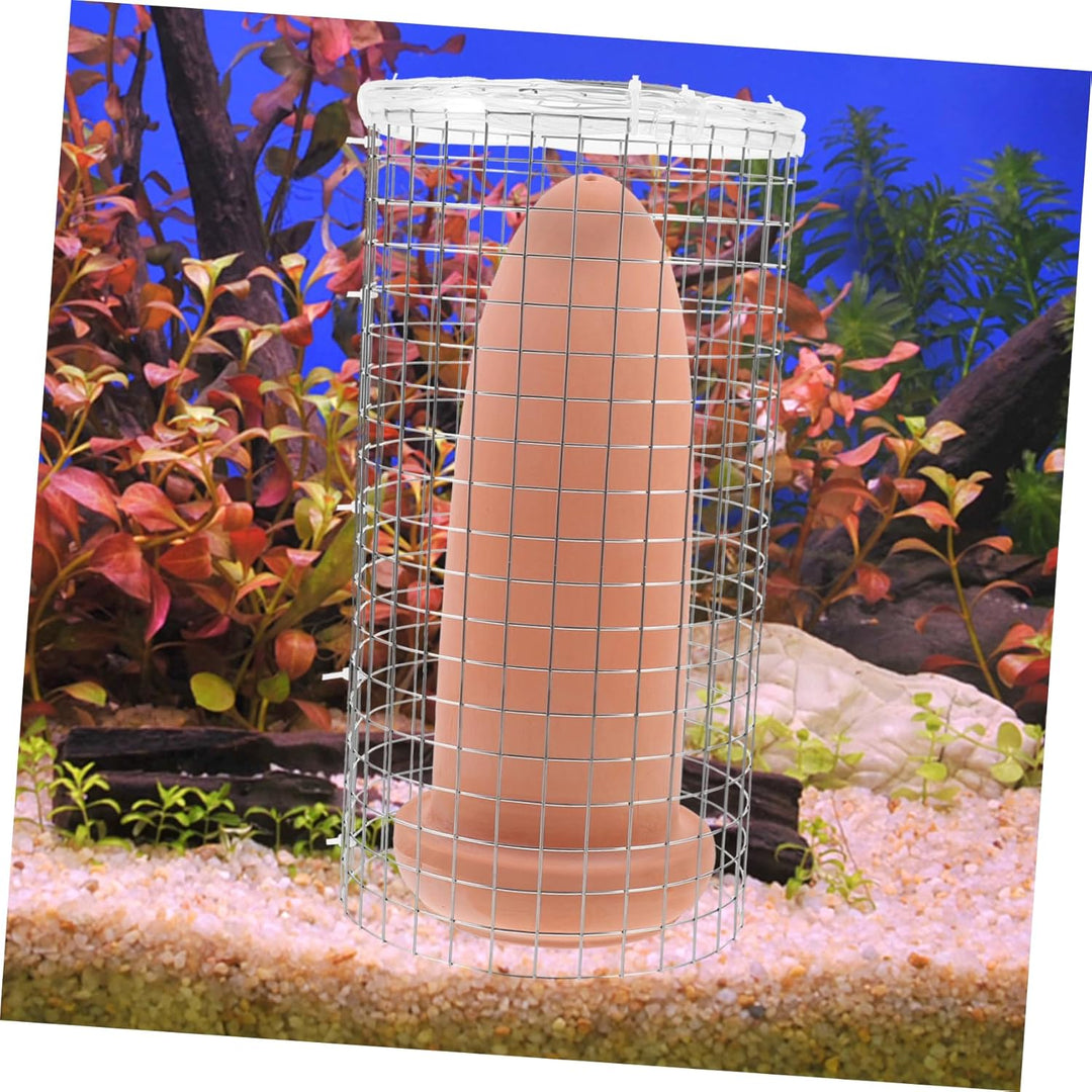 POPETPOP Ablaichkegel Diskus Skalar Laichkegel Aquarium Höhle Keramik Spachtelkegel Zuchtkegel Aquar