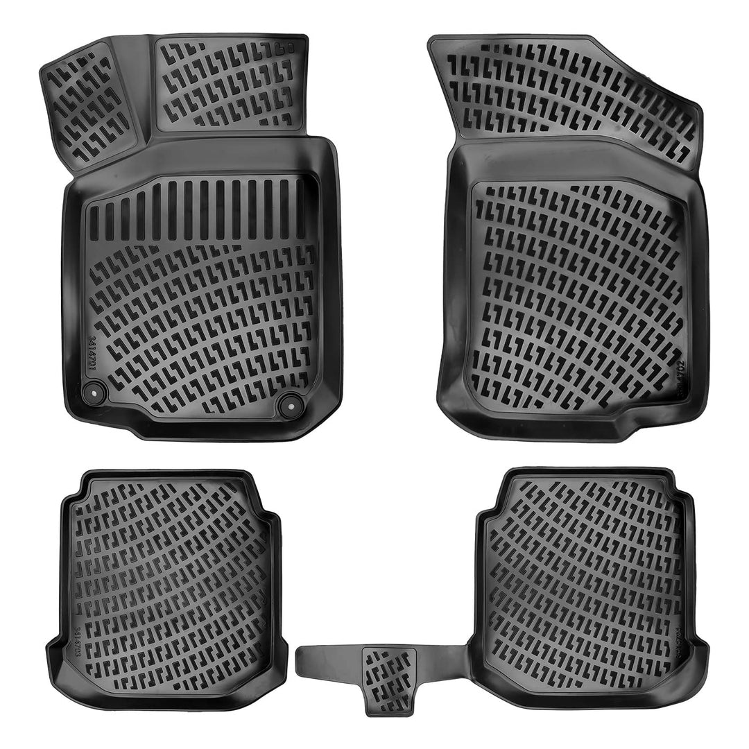 fussmattenprofi.com 3D Auto Gummimatten Set für VW Golf 4 Baujahr 1997-2003 | Extra Hoher Rand 5cm A