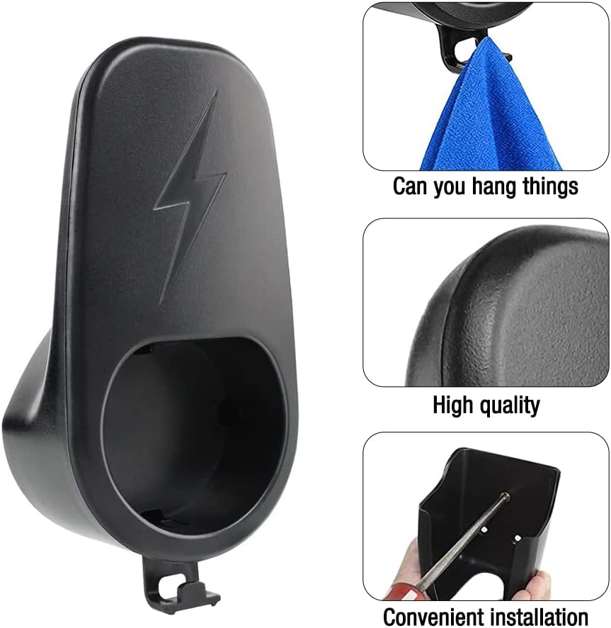 EV Ladegerät Typ 2 Wandhalterung, Kabelhalter Typ 2, Wandhalterung Ladekabel Typ 2, Ladekabel Wallbo