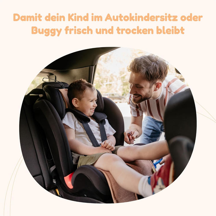 Aeromoov - Baby Sitzauflage Air Layer - Einlage Für Autositz oder Kinderwagen - Gruppe 2/3 mit Beine